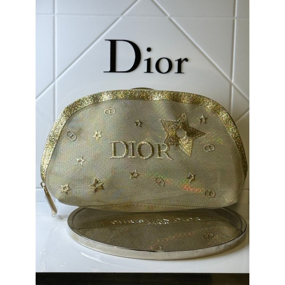 Dior star embroidered bag in gift box - NEW